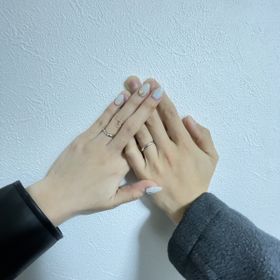 【トリニティ(Trinity)の口コミ】 シンプルなデザイン且つ他の人と被らないように、私はＶ字のもので夫はウ…