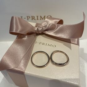 【アイプリモ(I-PRIMO)の口コミ】 指が細く見えるデザインを相談して決めました。旦那は骨が太いタイプなの…