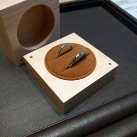 【ringram(リングラム)の口コミ】 シンプルなデザインの指輪を自分たちで作りたいと思い、リングラ厶さんで…