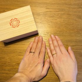 【出雲結(いずもゆい)の口コミ】 沢山の指輪の中、決めるのが難しかったですが、自分の好みなどを話して、…
