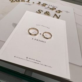 【アイプリモ(I-PRIMO)の口コミ】 色はゴールドで太めの指輪を希望していたのですが、いろんなタイプのデザ…