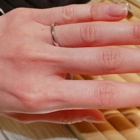 【TRECENTI(トレセンテ)の口コミ】 婚約指輪を買わせていただいたので、つけ心地はわかってはいましたが、や…