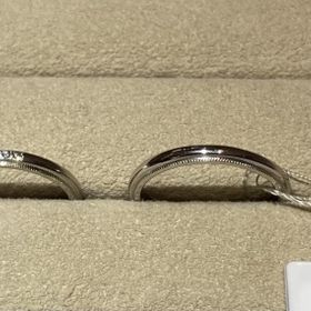 【TRECENTI(トレセンテ)の口コミ】 試着した中でもデザインの可愛らしさとプラチナの輝きが印象的な指輪でし…