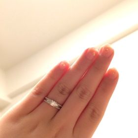 【ヴァン クリーフ＆アーペル(Van Cleef & Arpels)の口コミ】 ヴァンクリーフらしいデザインに一目惚れでした。ダイヤモンドのカラット…