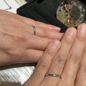 【TRECENTI(トレセンテ)の口コミ】 なんせ結婚指輪を買うなど初めてのことで、数多いブランドがある中で「双…