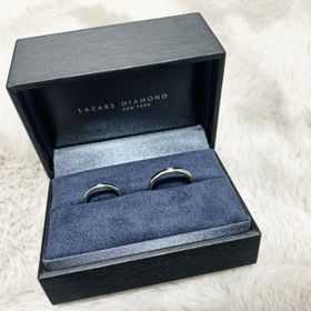 【ラザール ダイヤモンド(LAZARE DIAMOND)の口コミ】 結婚指輪をそろそろ買おうかと思い、ふらっと立ち寄ったところで一目惚れ…