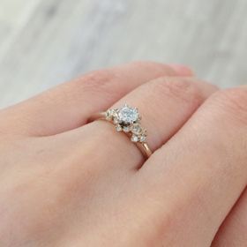 【AbHeri(アベリ)の口コミ】 色々な指輪を試着させていただきましたが、最後までこの指輪が忘れられま…