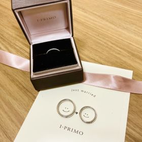 【アイプリモ(I-PRIMO)の口コミ】 色々な指輪を試着させてもらいましたが、オリジンビリーフは内側が丸くな…