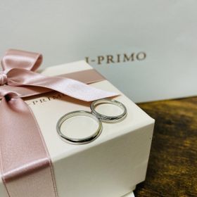 【アイプリモ(I-PRIMO)の口コミ】 ダイヤが入っているのですが、主張しすぎず洗練されたデザインがとても気…