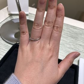 【TRECENTI(トレセンテ)の口コミ】 やはり普段からつけていたいので、指輪のつけ心地がとても良かったのが決…