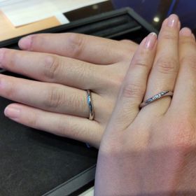 【ケイウノ ブライダル(K.UNO BRIDAL)の口コミ】 パーチェは緩やかなカーブで、日本人の骨格に合わせて作られたそうです。…