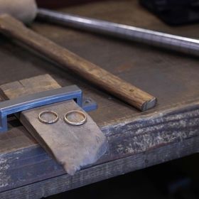 【鎌倉彫金工房の口コミ】 インスタグラムで以前たまたまみかけ、付き合いたての時からいつか行きた…