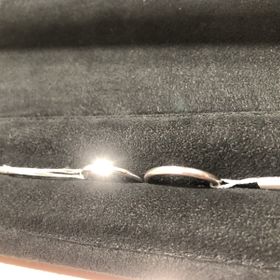 【TRECENTI(トレセンテ)の口コミ】 夫婦共にシンプルなストレートタイプのものを試着しました！
メンズのもの…