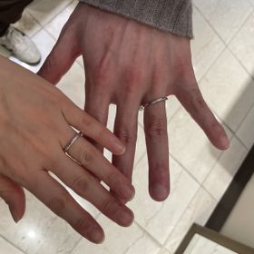 【TRECENTI(トレセンテ)の口コミ】 とても上品で、着け心地もとてもいいです。指輪の作り方など、とても丁寧…