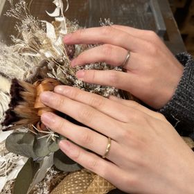 【鎌倉彫金工房の口コミ】 たくさん悩みましたが、実際に見本を見て決めました。どれも素敵で、何回…