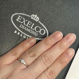 【エクセルコダイヤモンド(EXELCO DIAMOND)の口コミ】 老舗ブランドのエクセルコダイヤモンドで選び、ダイヤモンドのグレードと…