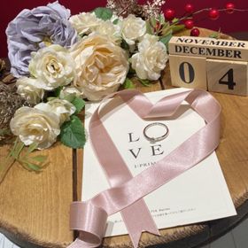 【アイプリモ(I-PRIMO)の口コミ】 結婚指輪との相性で選んだこの指輪。
元々セットでは無かった指輪ですが、…