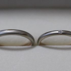 【ケイウノ ブライダル(K.UNO BRIDAL)の口コミ】 どういうものがあるのか参考程度にホームページで既製品の指輪を見ていた…