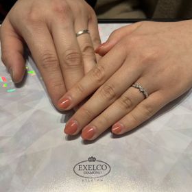 【エクセルコダイヤモンド(EXELCO DIAMOND)の口コミ】 あんまりみんなと被りたくないという思いがあり
綺麗だけど少し形が特徴的…