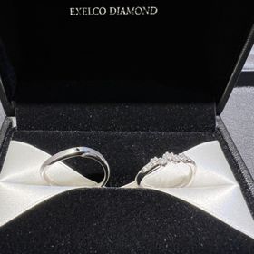 【エクセルコダイヤモンド(EXELCO DIAMOND)の口コミ】 これから一生つけていくのだからと思い、お互いデザインに妥協したく無い…