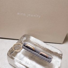 【mina.jewelry(ミナジュエリー)の口コミ】 結婚以前にInstagramで写真を見てからデザインに一目惚れで、ずっと憧れて…