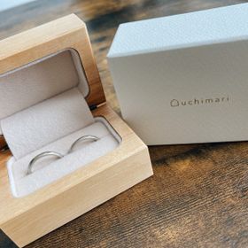【uchimari(ウチマリ)の口コミ】 旦那が普段アクセサリーを身につけない人だったので、結婚指輪もなるべく…