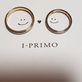 【アイプリモ(I-PRIMO)の口コミ】 お互いの好みの色（イエローゴールド、ピンクゴールド）を取り入れつつ、…