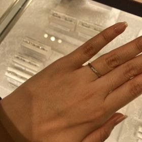 【ヴァンドーム青山(VENDOME AOYAMA)の口コミ】 なぜか他店舗よりもプラチナ部分にもダイヤモンド部分にも高級感が感じら…