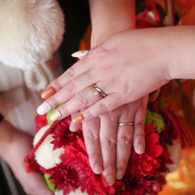 【杢目金屋(もくめがねや)の口コミ】 夫が選んでくれた婚約指輪をとても気に入り、せっかくならペアで、と購入…