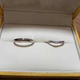 【ケイウノ ブライダル(K.UNO BRIDAL)の口コミ】 色やデザイン等自分達の好みの物にすることができることが魅力的だった。…