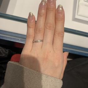 【銀座ダイヤモンドシライシの口コミ】 ゼクシィでみて、一目惚れして店に行って試してみたら本当に可愛くてこれ…