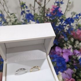 【宝寿堂(ほうじゅどう)の口コミ】 2人に似合って、着け心地も良く、ありきたりじゃないけど長く着けていられ…