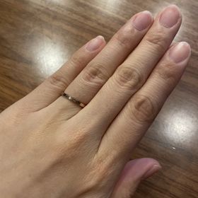 【鎌倉彫金工房の口コミ】 手作りだとお互いにとっての思い出が増えると思い、手作りの指輪にしまし…