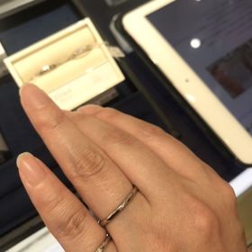 【canal4℃(カナルヨンドシー)の口コミ】 シンプルなプラチナリングをお探しの方にオススメです。レディースはダイ…