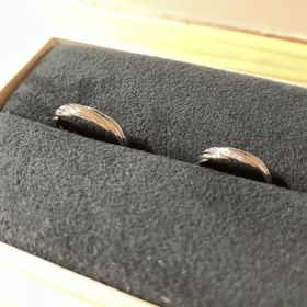 【出雲結(いずもゆい)の口コミ】 指輪のデザインも沢山ある中、実際にサンプルが家に届く事で2人でゆっくり…