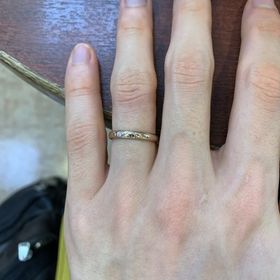 【ケイウノ ブライダル(K.UNO BRIDAL)の口コミ】 オーダーメイドで自分たちの好きな文字を入れたりでき、世界でたった1つの…