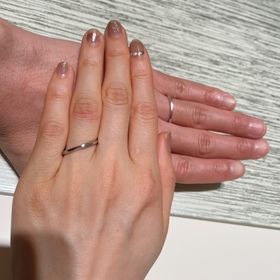 【TRECENTI(トレセンテ)の口コミ】 普段使いしやすいダイヤの入っていないシンプルなもの。ストレートですが…