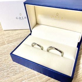 【GALA JEWELRY(ガラジュエリー)の口コミ】 指が綺麗に見えて、太すぎず細すぎずなところと、プラチナ950で強度もあり…