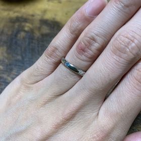 【ケイウノ ブライダル(K.UNO BRIDAL)の口コミ】 ディズニーランドでプロポーズをしたので、ディズニーをテーマとする指輪…