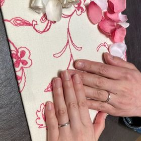 【TRECENTI(トレセンテ)の口コミ】 ストレートのデザインで、2人で全く同じデザインの物にしたかった。他のお…