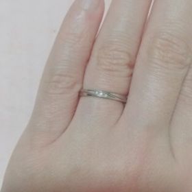 【BOASORTE(ボアソルテ)の口コミ】 シルバーでシンプルないわゆる“結婚指輪感“が欲しかったので…