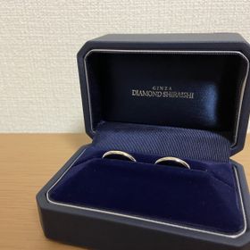 【銀座ダイヤモンドシライシの口コミ】 シンプルなプラチナの指輪を探していて、いろんなお店に取り扱いがあった…