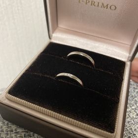 【アイプリモ(I-PRIMO)の口コミ】 結婚指輪はお揃いにしたく、ペアのものを選びました。アイプリモさんはデ…
