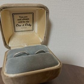 【One&Only(ワンアンドオンリー)の口コミ】 Ｓ字(ウェーブ)の指輪を探しており、旦那と共に形、大きさ、太さ全てに一…