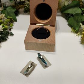 【SORA(ソラ)の口コミ】 婚約指輪はピンクゴールドでダイアは中心に置いたシンプルなものにしまし…