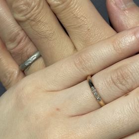 【AbHeri(アベリ)の口コミ】 店員さんの説明がわかりやすく、指輪のデザインを選びやすかった。自分達…