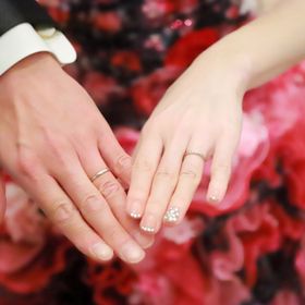 【LEHAIM(レハイム)】の口コミ 夫の手が大きくて 関節もゴツゴツしているので、 どんな指輪のデザインに...