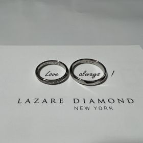 【ラザール ダイヤモンド(LAZARE DIAMOND)の口コミ】 指輪を選びに銀座に行き、いろいろなお店を見て回ったのですが一番ダイヤ…