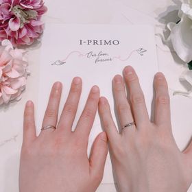 【アイプリモ(I-PRIMO)の口コミ】 シンプルかつペア感のある物を探していました
最初はストレートリングを希…