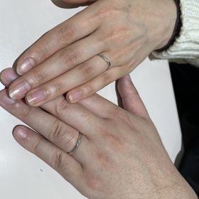 【TRECENTI(トレセンテ)の口コミ】 指輪のデザインや価格帯など、親身に相談に乗って頂いて自分達にピッタリ…